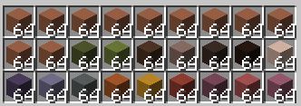 Mixed Terracotta