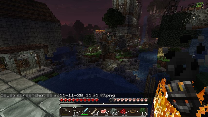 A screenshot of a Minecraft server with a chat window open, displaying various messages from players.