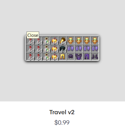 2b2t shop item other travel kit